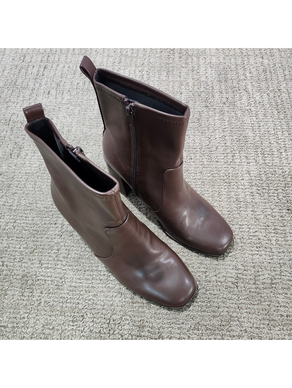 Lauren Conrad Brown Zamino Women's Ankle Boots Size 8.5 Medium
